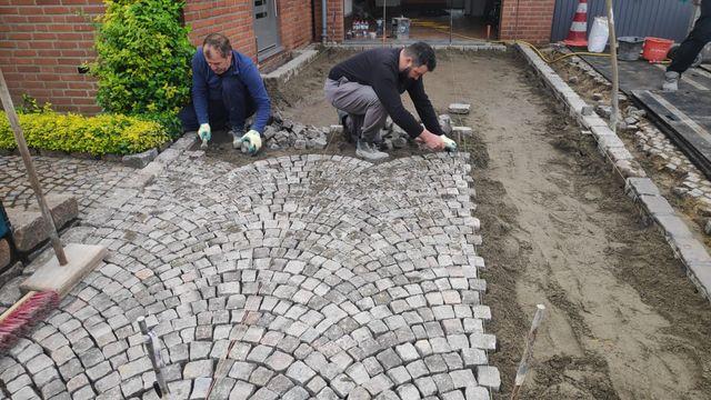 Oprit in segment-bogen